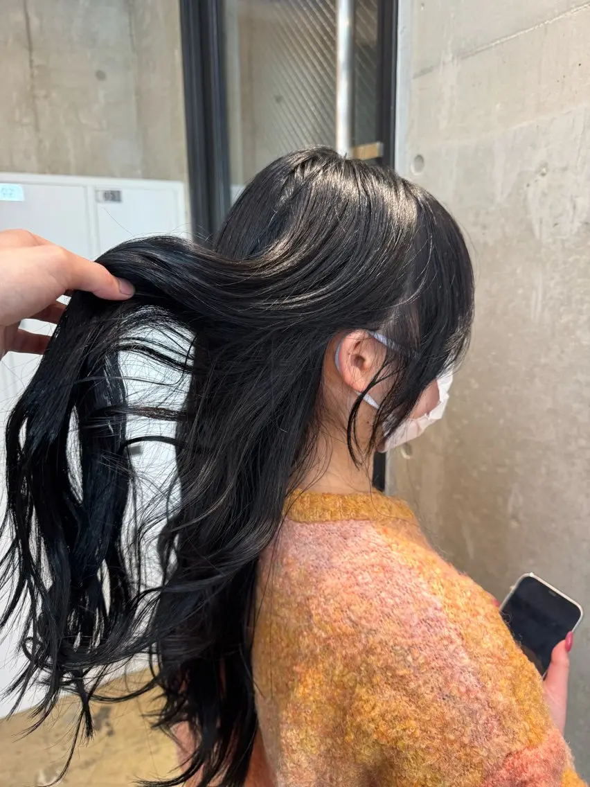カラー ヘアカラー sora/ハイトーン /透明感カラー🫧のヘアスタイル