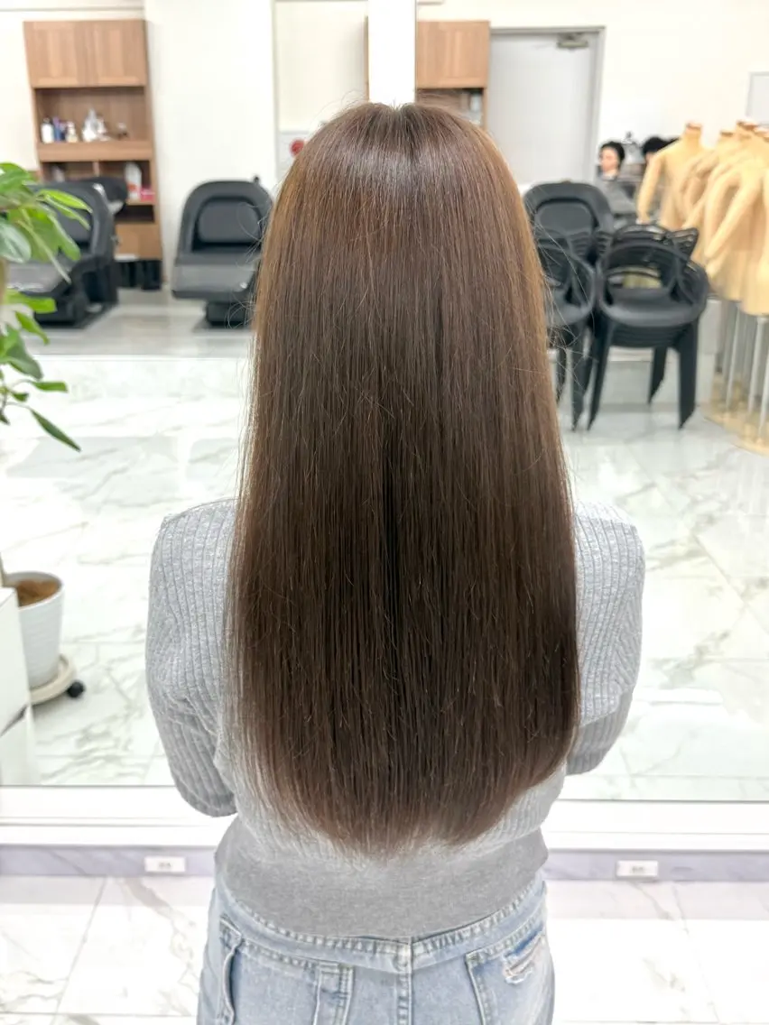 ロング カラー 透明感カラー カット ヘアカラー 京都/ 🫧HIBIKI🫧のヘアスタイル