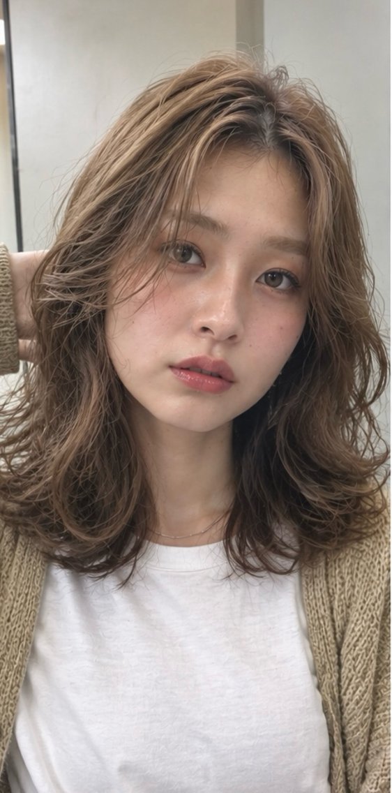 セミロング Verde西院店 ＫＡＲＥＮ💗のヘアスタイル