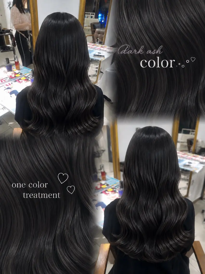 ロング 韓国風・透明感・艶髪 🩵Hanaka◝✩のヘアスタイル
