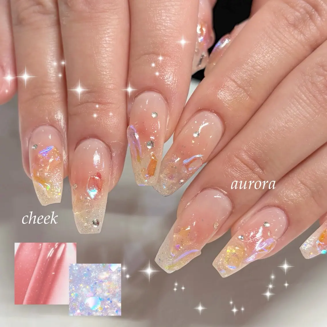 ネイル ハンドネイル Fairy 若月のネイルデザイン