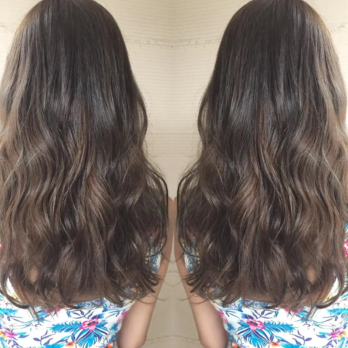 カラー イルミナカラー 中林 由佳のヘアスタイル