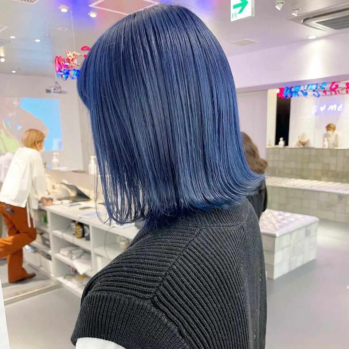 ミディアム カラー 🪞儚いハイトーン 🎀ももかのヘアスタイル