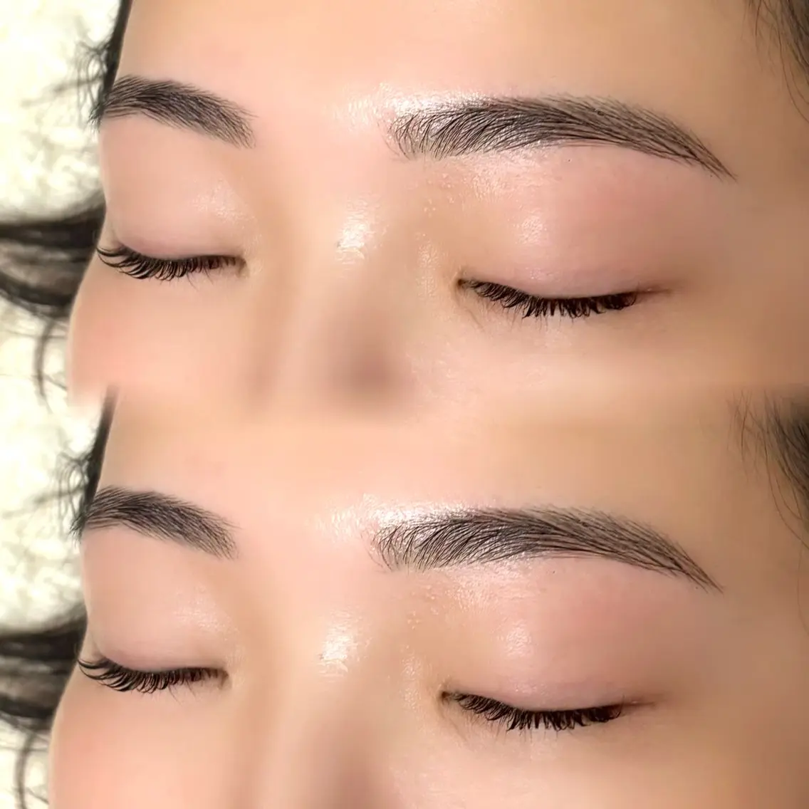 🧾【垢抜け眉に✨】eyebrow wax (メイク付)の写真