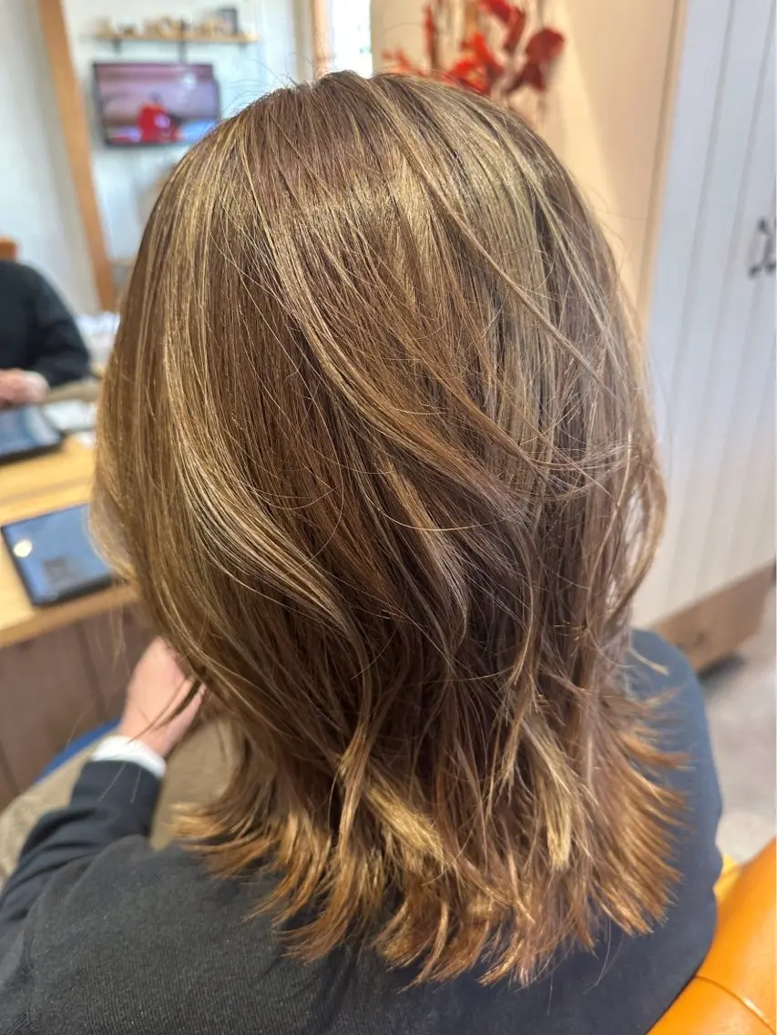 カラー 🪻二宮俊レディー モデル縮募集🪻のヘアスタイル
