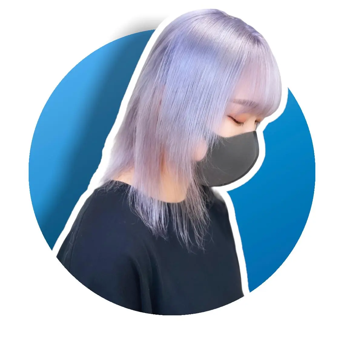 ミディアム SA KIのヘアスタイル