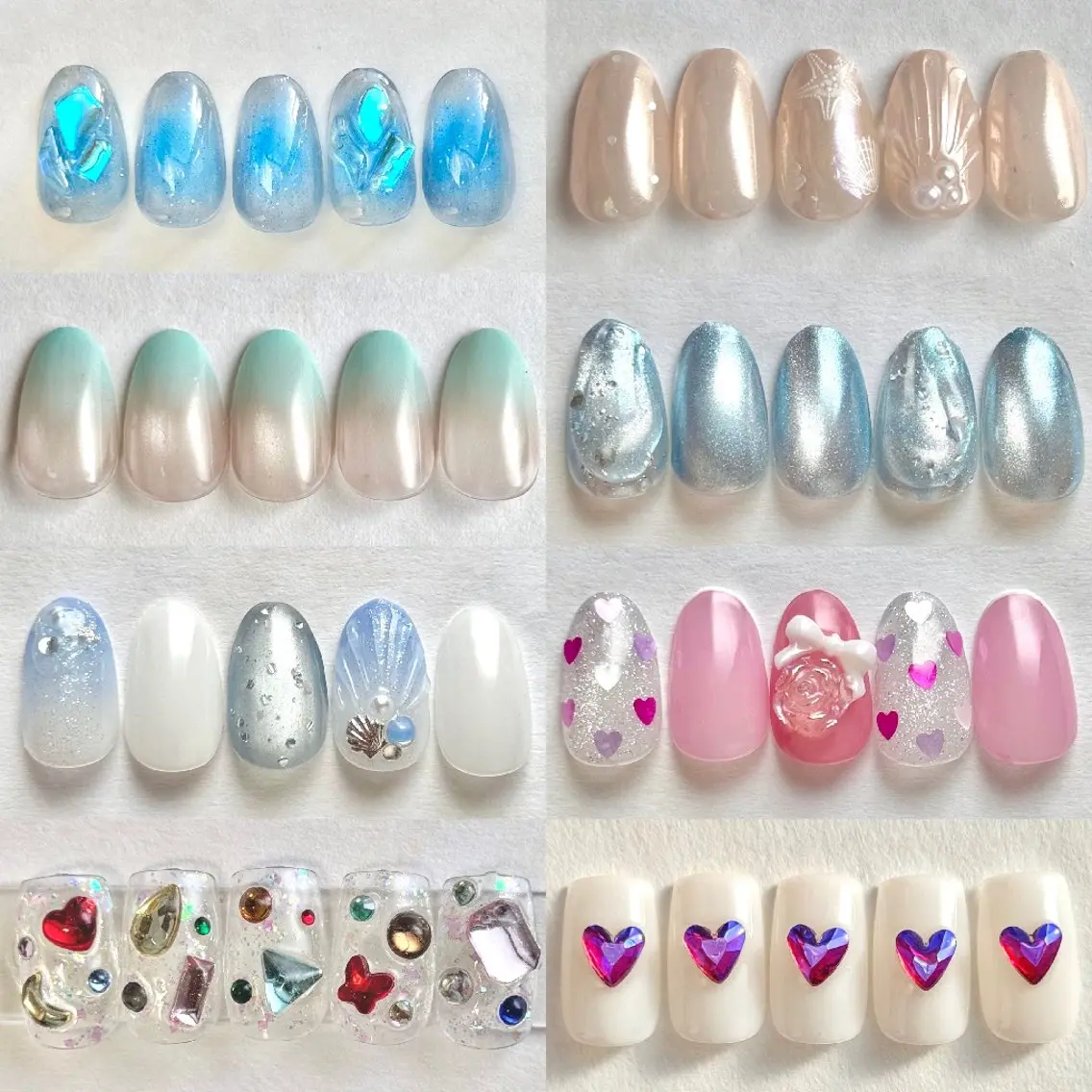 ネイル ジェルネイル ガーリー マグネットネイル マグネットワンカラー オフィスネイル ハンドネイル muum_nail 新宿2分 三丁目1分のネイルデザイン