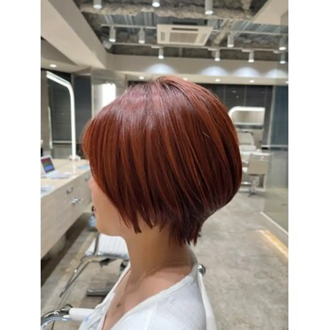 ショート 丸みショート ショートヘア 荻島 尭のヘアスタイル