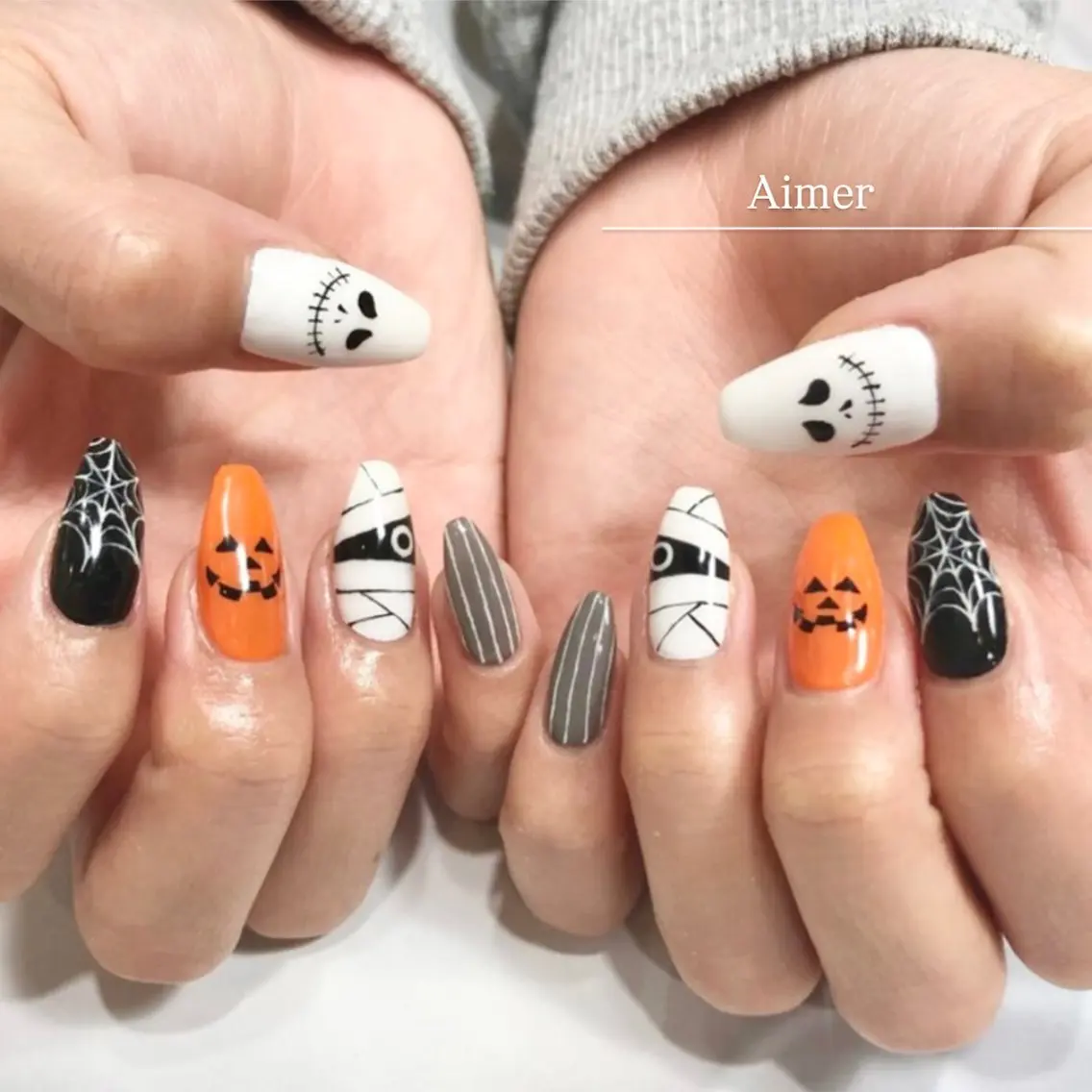 ネイル ハンドネイル nailsalon Aimerのネイルデザイン