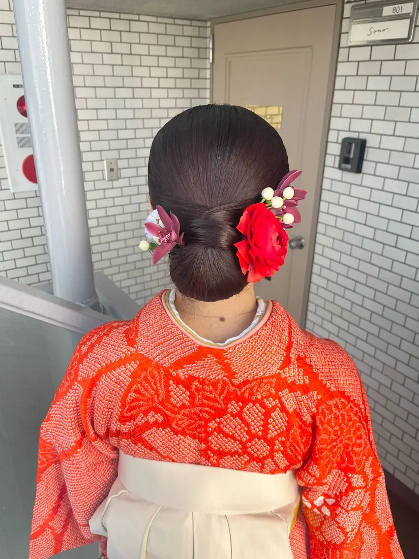ヘアアレンジ 成人式 結婚式・ブライダル 卒業式のヘアスタイル ヘアセット 参列・イベントヘア♡ ゆいなのヘアスタイル