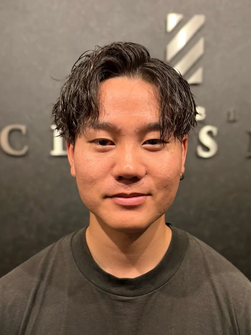 ショート パーマ メンズ メンズ特化 星野裕人のヘアスタイル