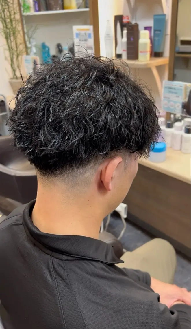 【10代20代限定|応援キャンペーン】パーマ+カット|一気に垢抜け ¥5,500の写真