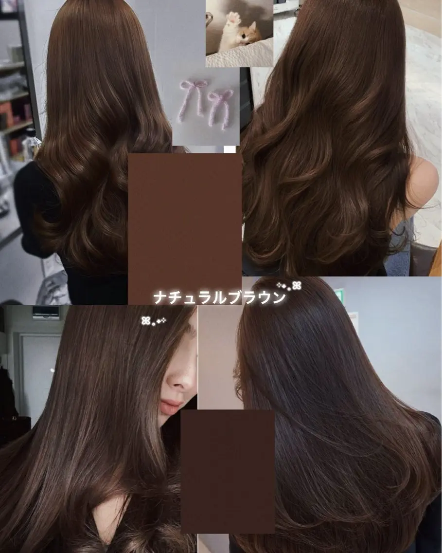 カラー ブラウンカラー ナチュラルブラウン カラーモデル募集中/ みずな💜🫧‪のヘアスタイル