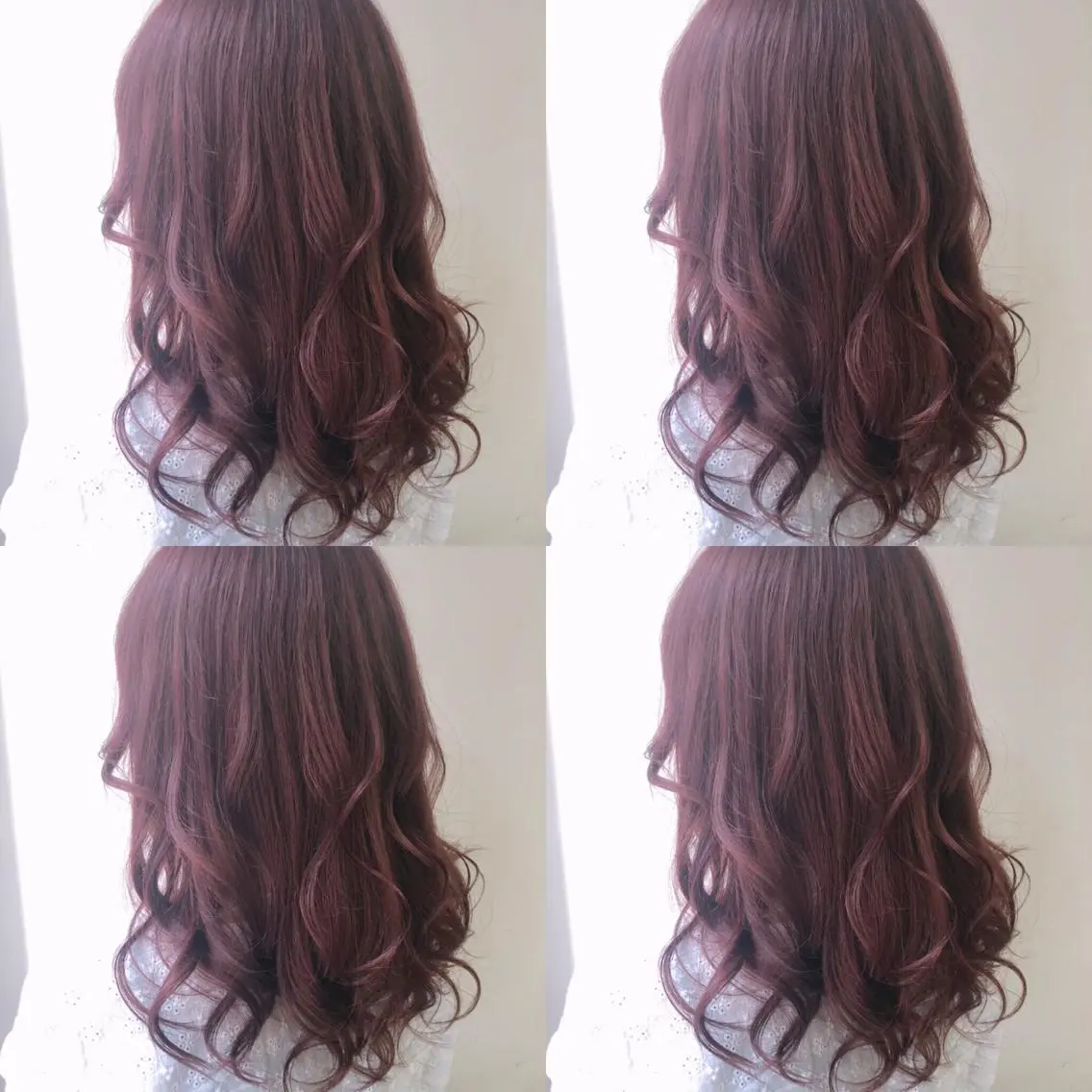 ミディアム カラー ブラウンカラー ピンクカラー ピンクブラウン 🌷MAYU 🌷のヘアスタイル