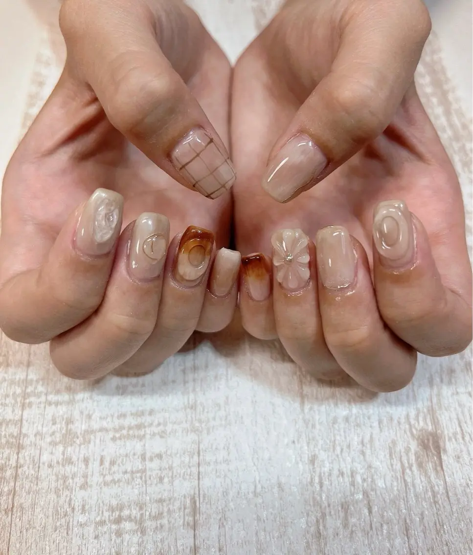 ネイル ハンドネイル LOVE NAIL 💕Sonoのネイルデザイン