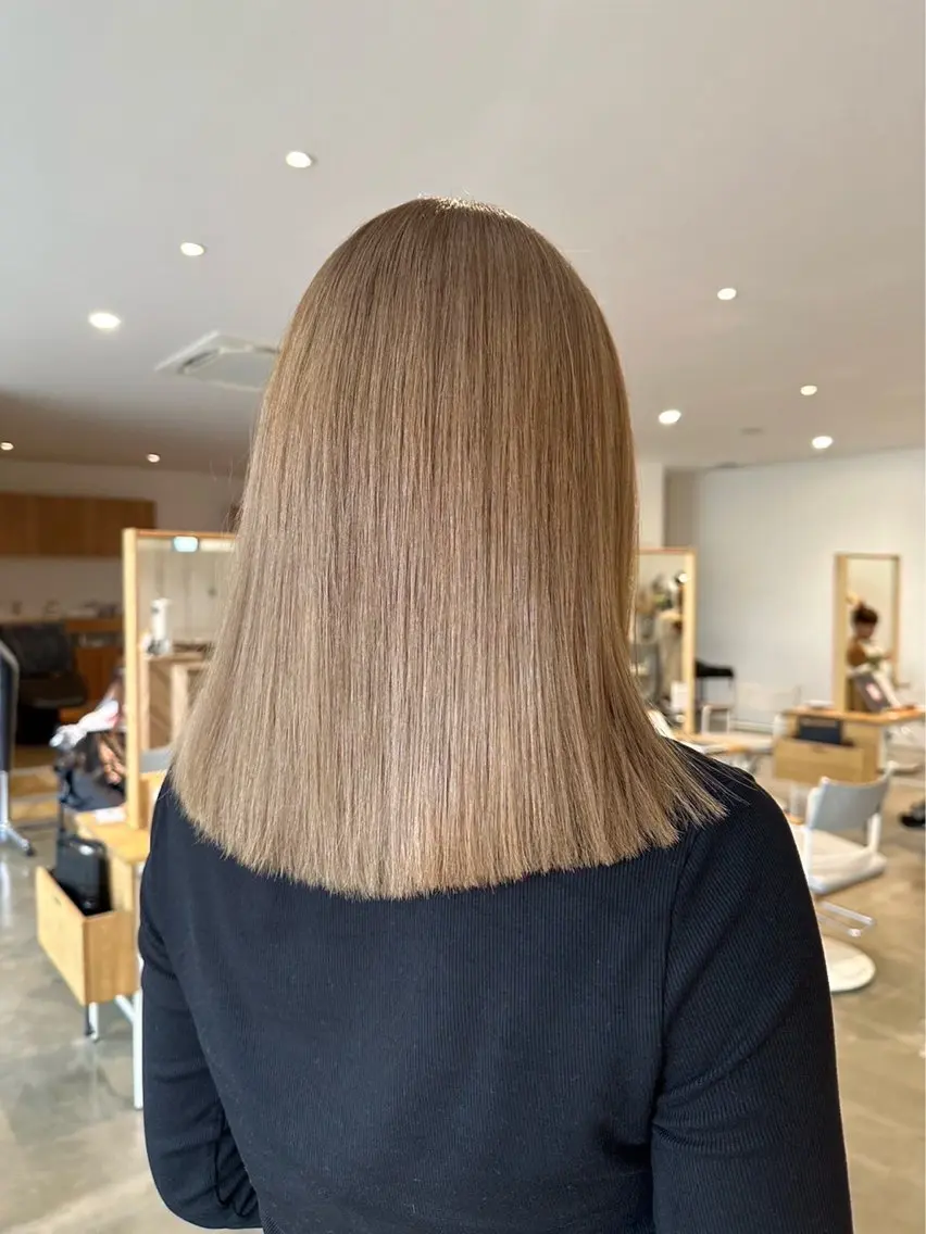 カラー 透明感カラー 【yate'】rinのヘアスタイル