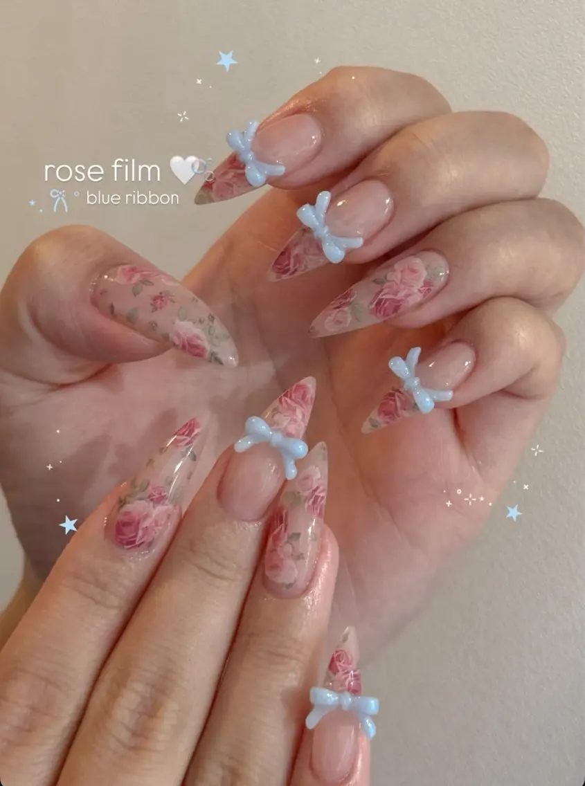 ネイル 長さ出し キラキラネイル 韓国ネイル ロングネイル マグネットネイル ハンドネイル Josie nail salonのネイルデザイン