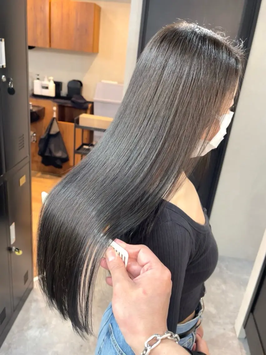 ロング カラー ヘアカラー ️🫧 MIZUHO️ 🫧のヘアスタイル