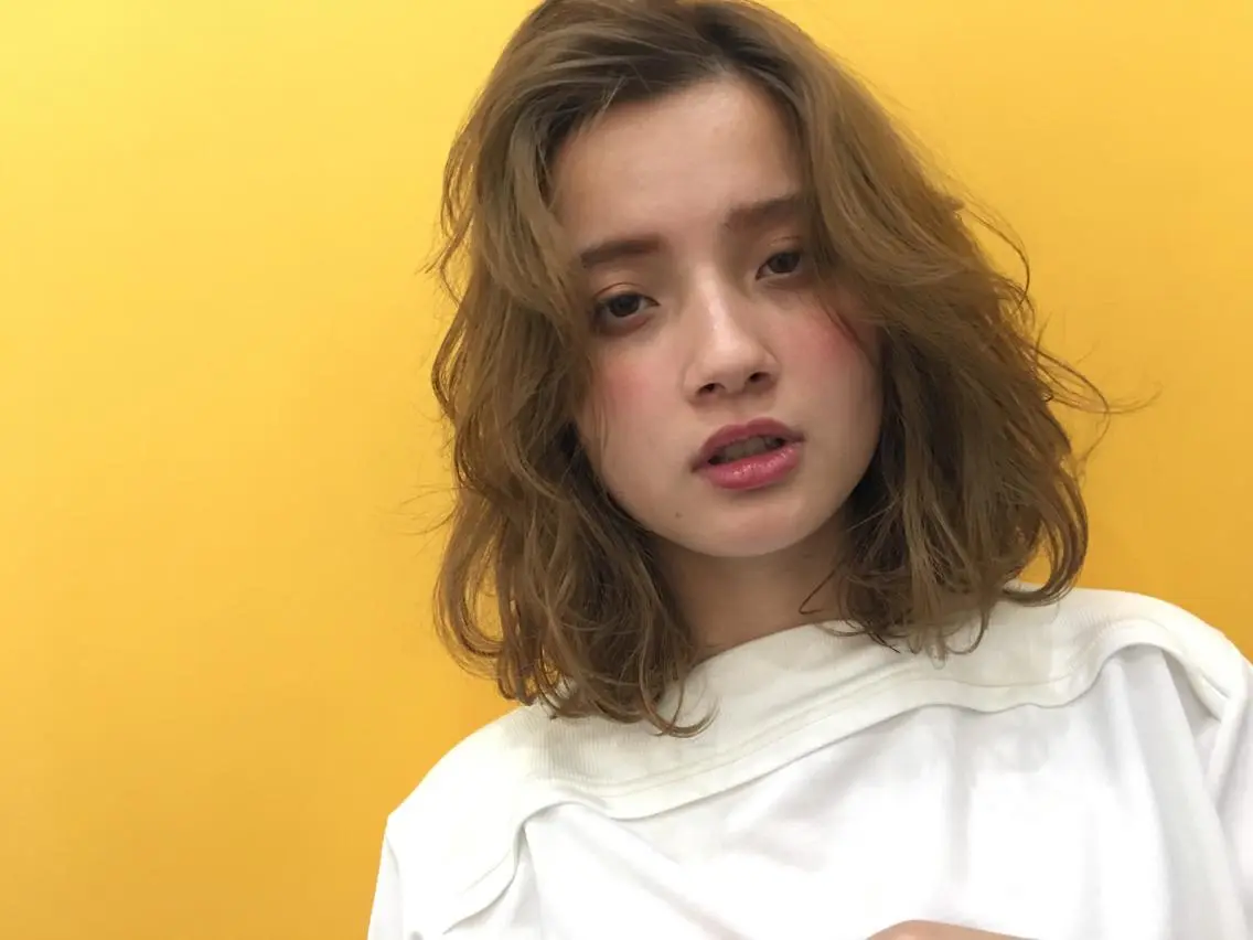 ショート カラー パーマ ネイル マツエク・マツパ 渋谷/韓国風 西原直樹のヘアスタイル