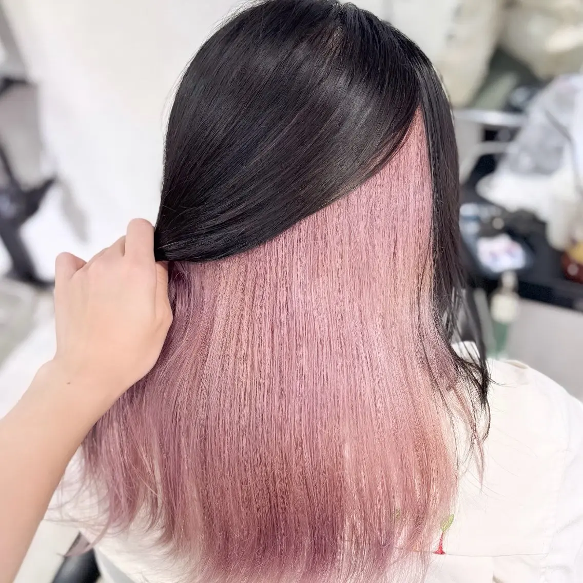 カラー ヘアアレンジ 艶髪ハイトーン/ ブロンド/Nagiのヘアスタイル