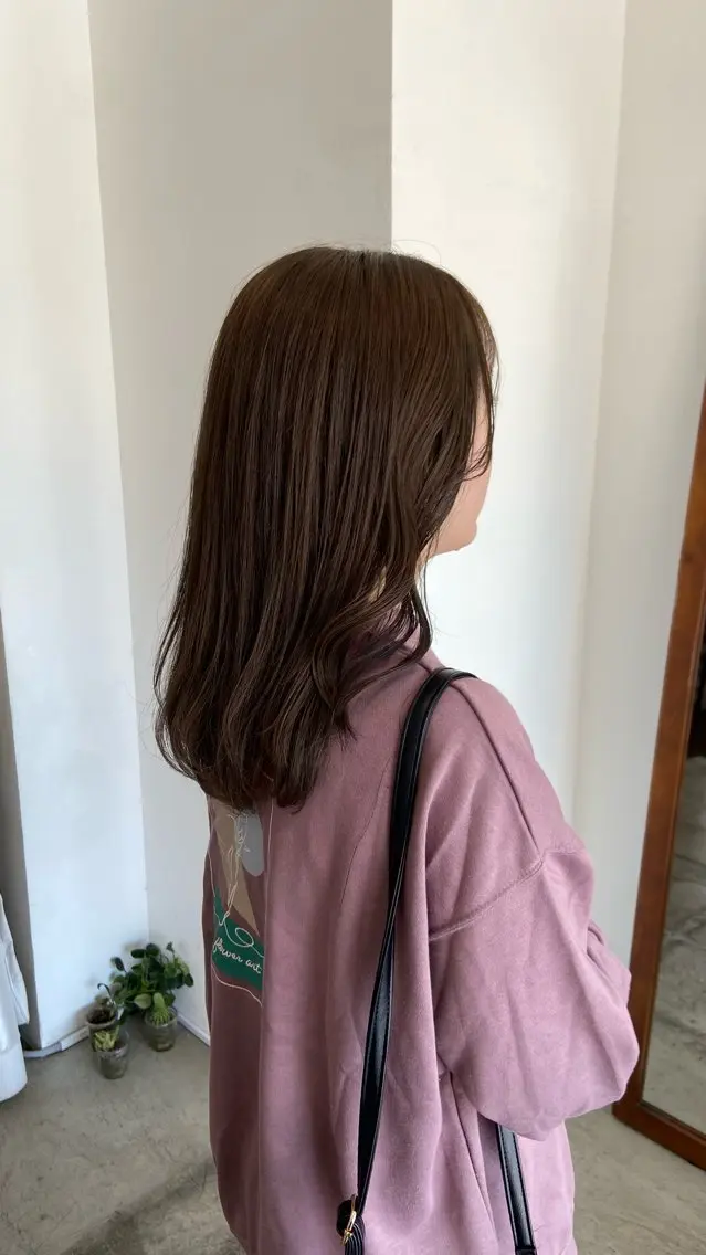 ロング まつ あみのヘアスタイル