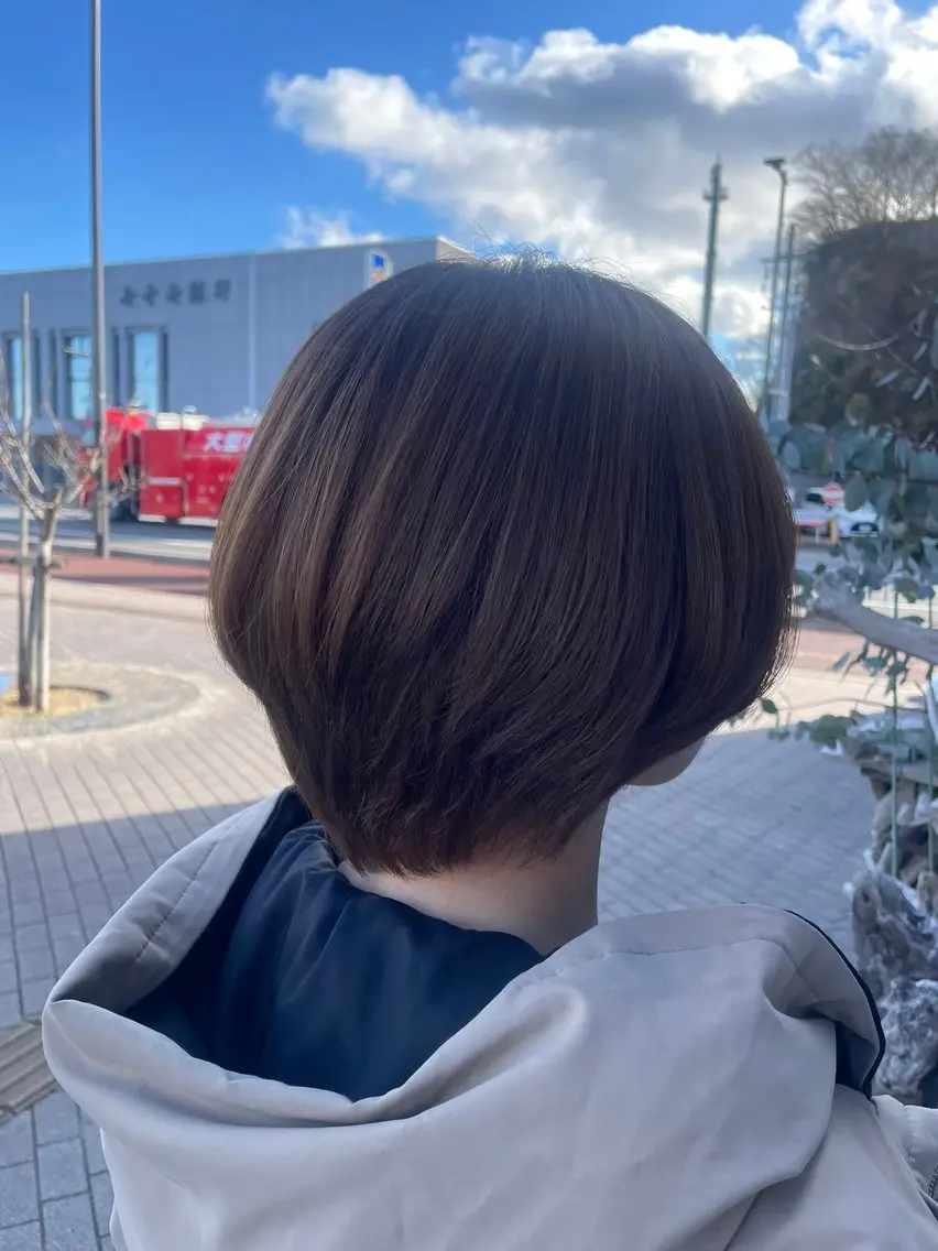 ショート カラー 千葉 晴心/髪質改善のヘアスタイル