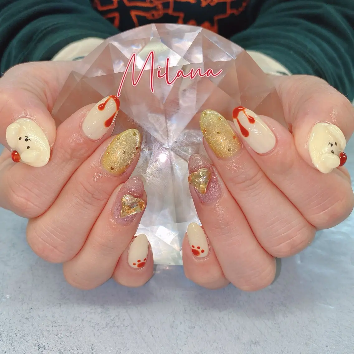 ネイル ハンドネイル Milana （研修生メニュー）のネイルデザイン