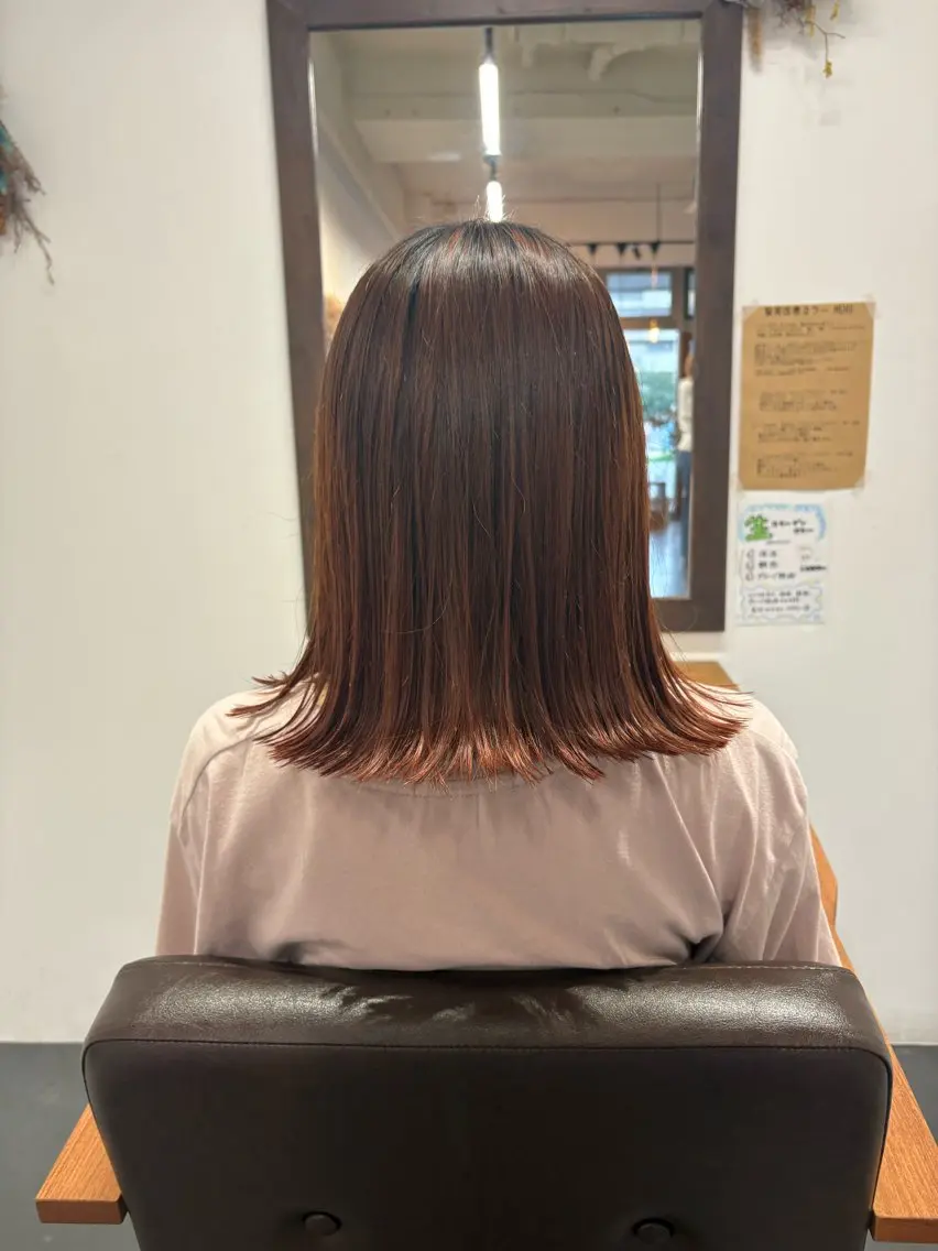 ミディアム sun trip 荒川のヘアスタイル