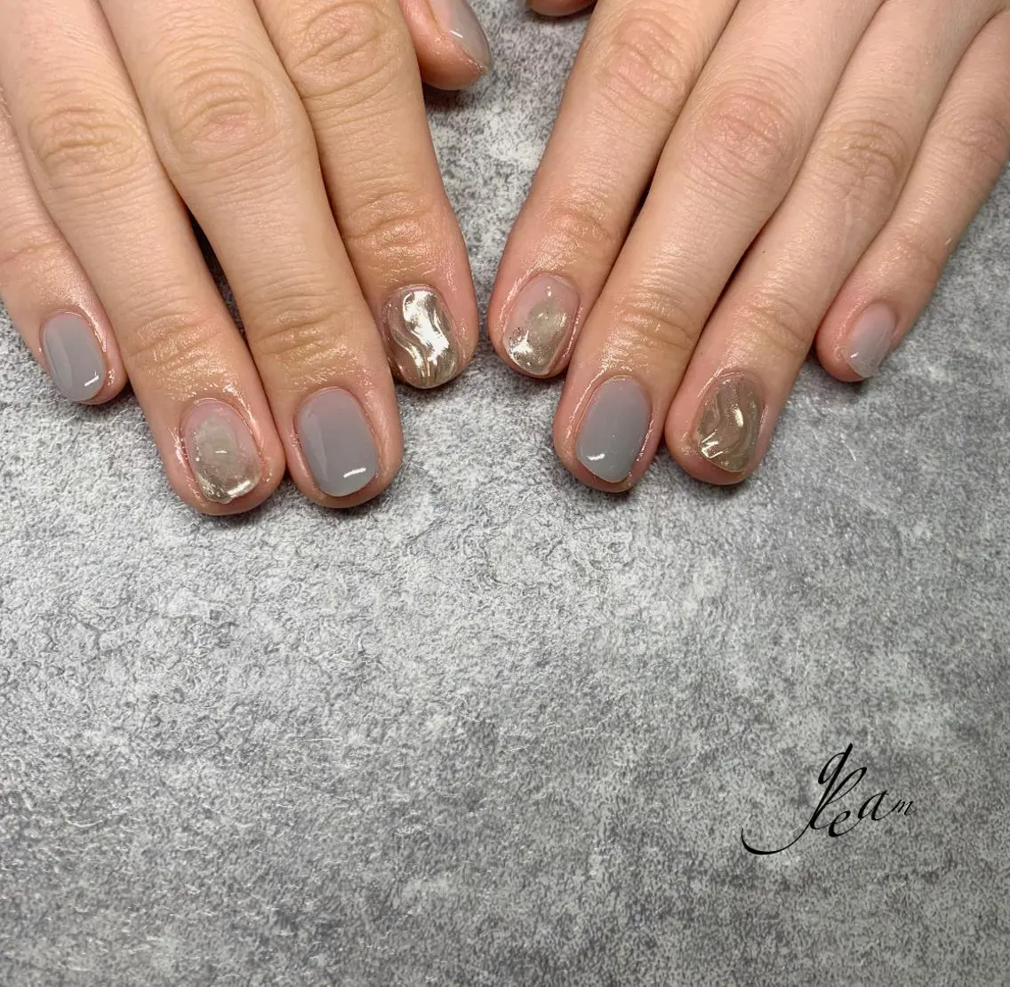 ネイル ハンドネイル gleam✴︎ sayakaのネイルデザイン