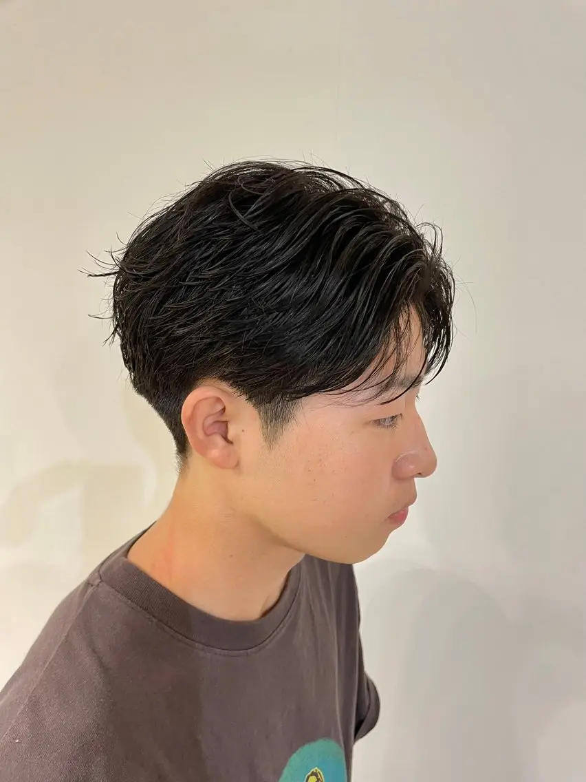 メンズ 三田 真穂のヘアスタイル