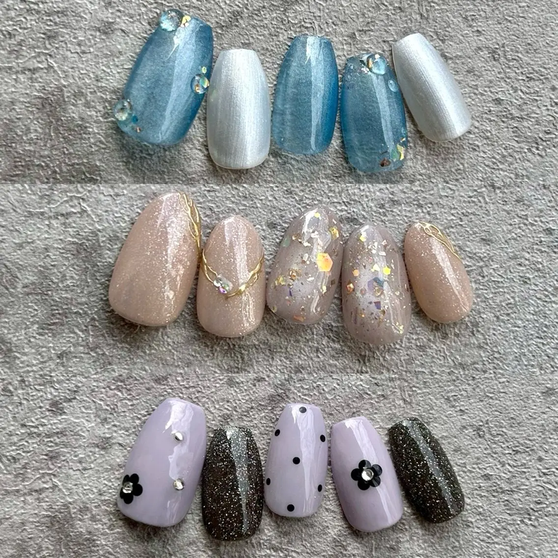 オフなし✨期間限定✨ハンド定額ベーシックデザインの写真