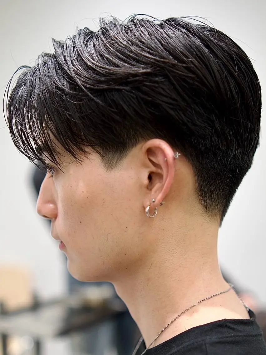 メンズ カット 横浜/センターパート /takumiのヘアスタイル
