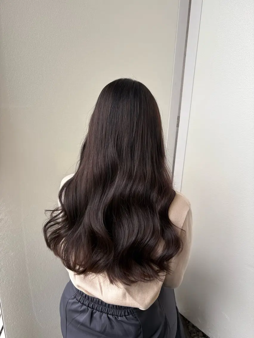 ロング カラー ダブルカラー ヘアカラー トリートメント SARAJU仁川 _aya🌼のヘアスタイル