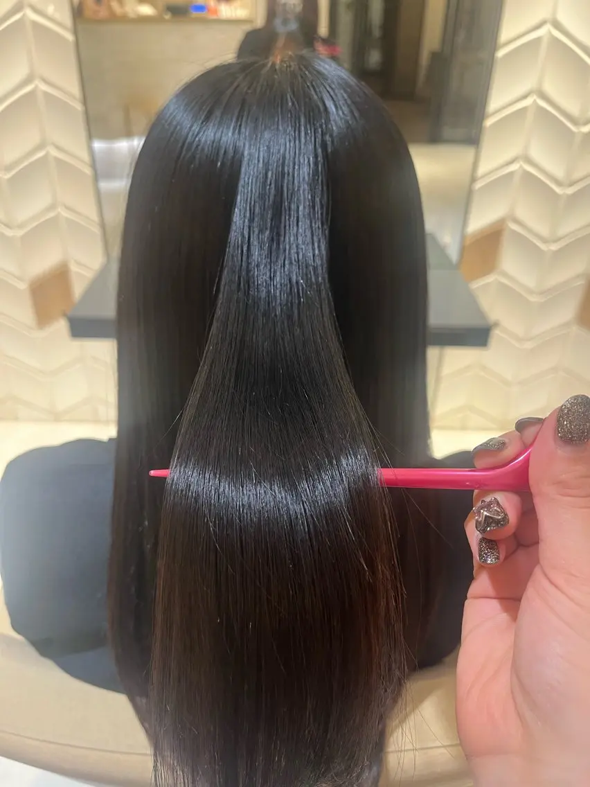 セミロング トリートメント 🤍KIND 堀川留加🤍のヘアスタイル
