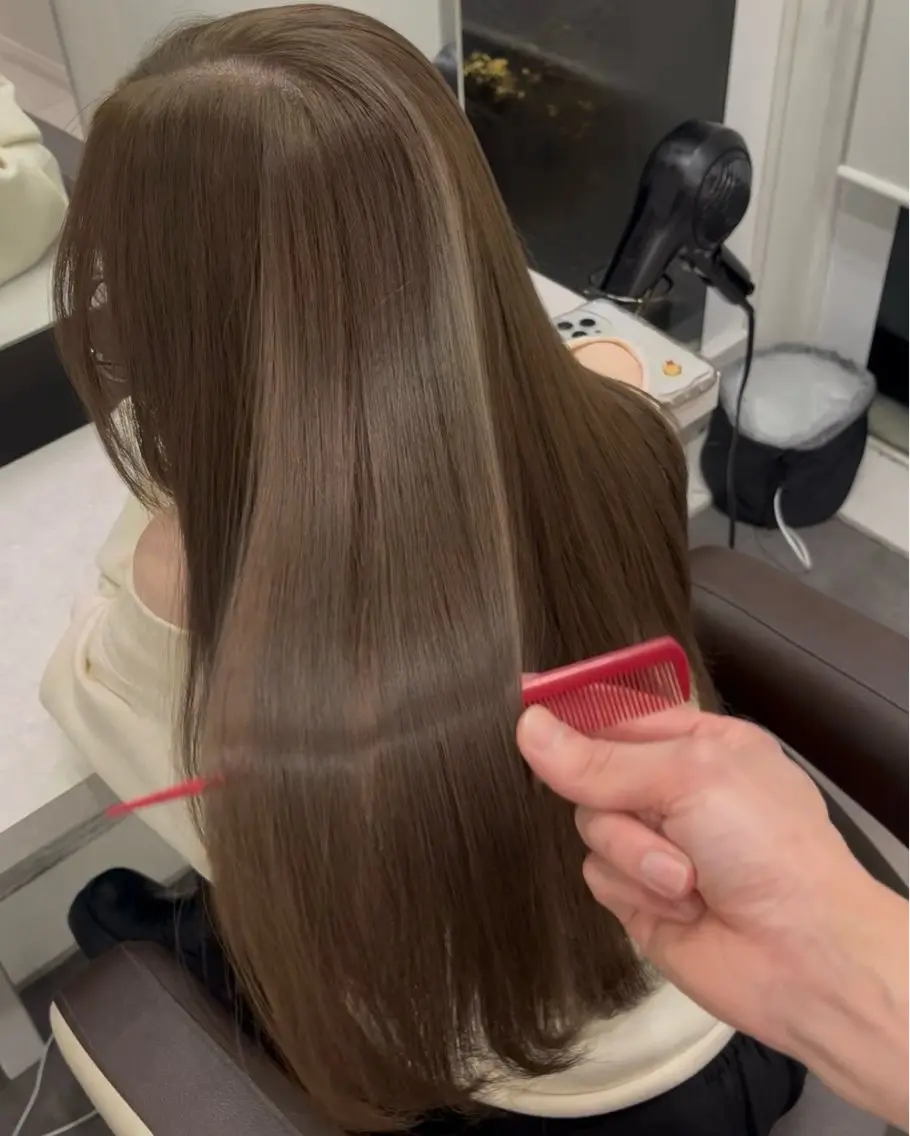 ロング 髪質改善 土田 啓太のヘアスタイル