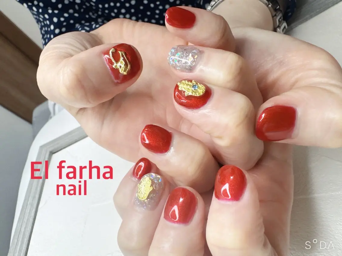 ネイル ハンドネイル El  Farha nailのネイルデザイン