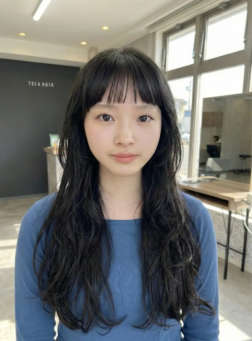 ロング カラー カット ヘアカラー トリートメント 口コミ150件超え 💬☘️笹岡航太のヘアスタイル