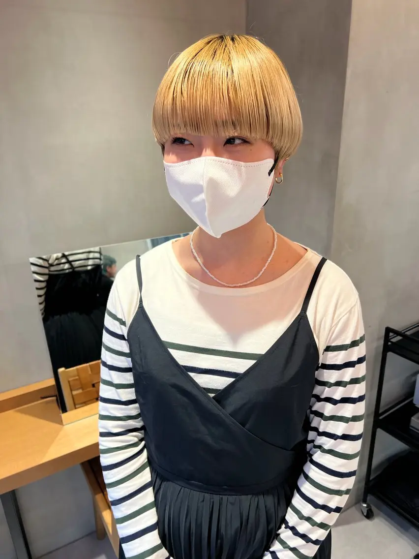 ショート 三浦澪矢/ ショートカットモデルのヘアスタイル
