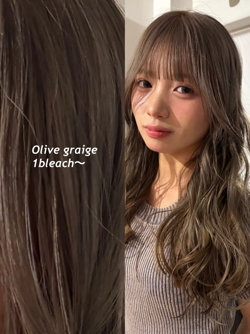カラー ヘアカラー ベージュカラー/ 🎀Kanoのヘアスタイル