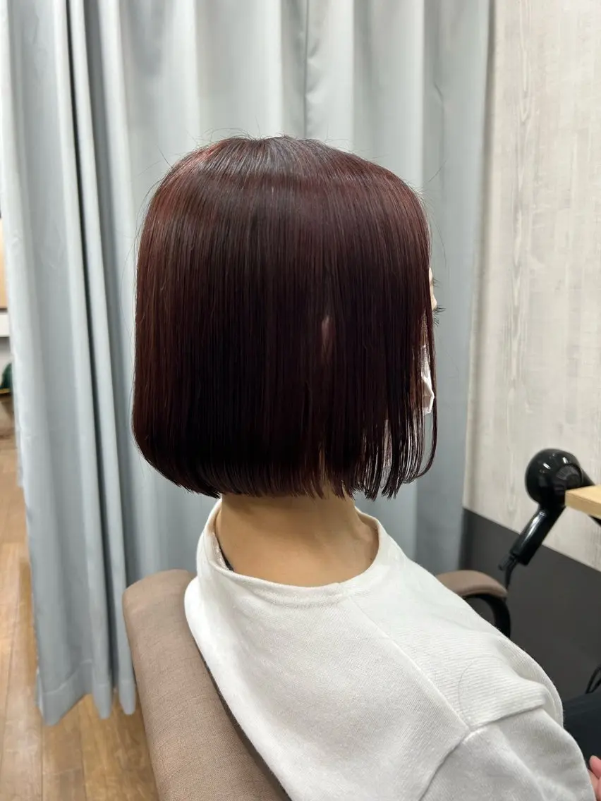 ショート ボブ 口コミ150件超え 💬☘️笹岡航太のヘアスタイル
