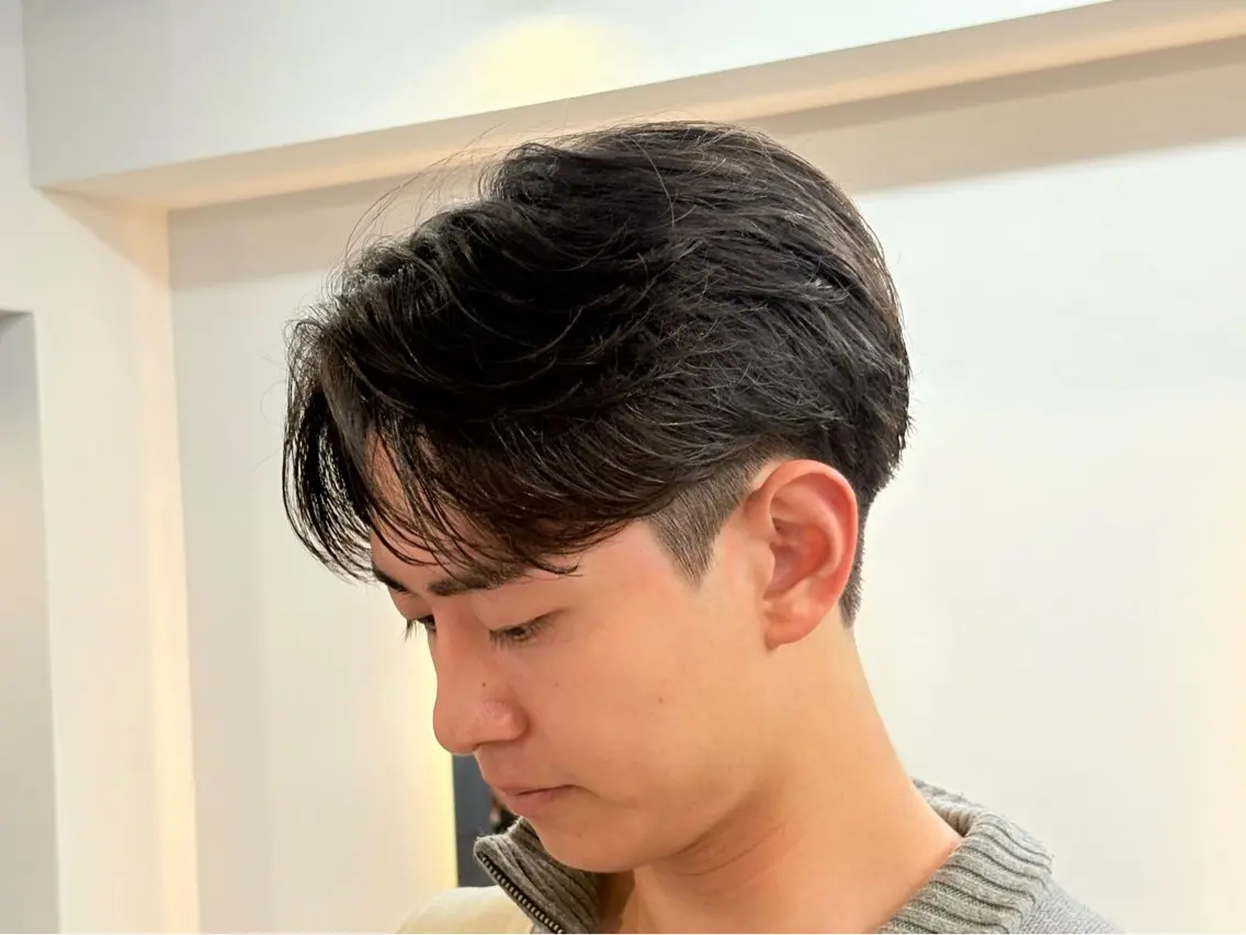 【🥇社会人や初パーマに大人気🥇】メンズカット＋ニュアンスの写真