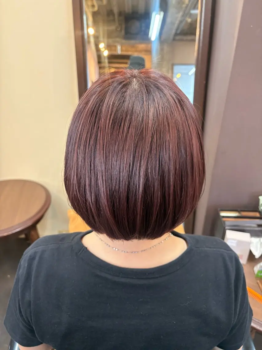 ショート カラー カット ヘアカラー トリートメント 大通りの美容室 / K A Iのヘアスタイル