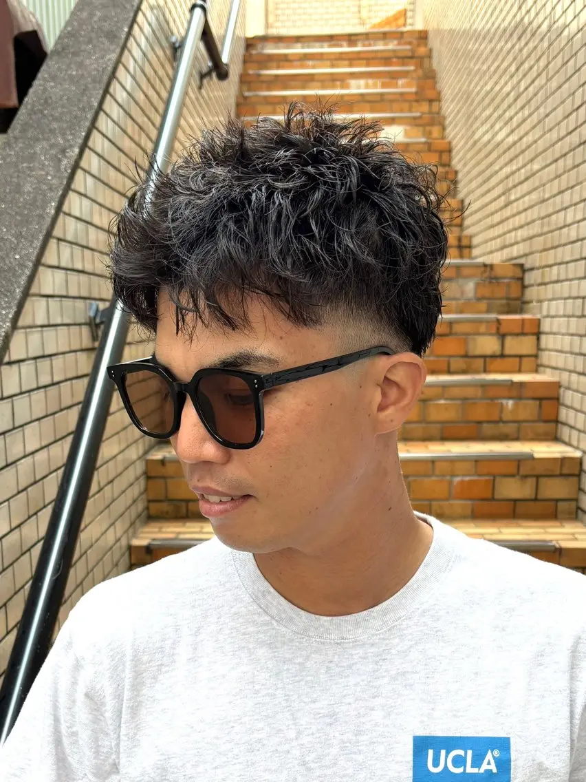 パーマ メンズ メンズパーマ カット パーマ 藤が丘/メンズ特化 /FUKIのヘアスタイル