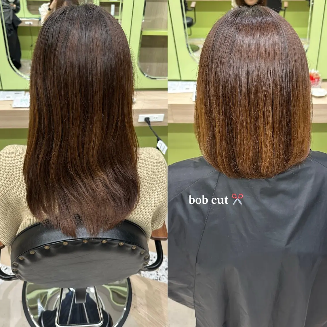 ロング yuka♡/ショート カット/暖色カラーのヘアスタイル