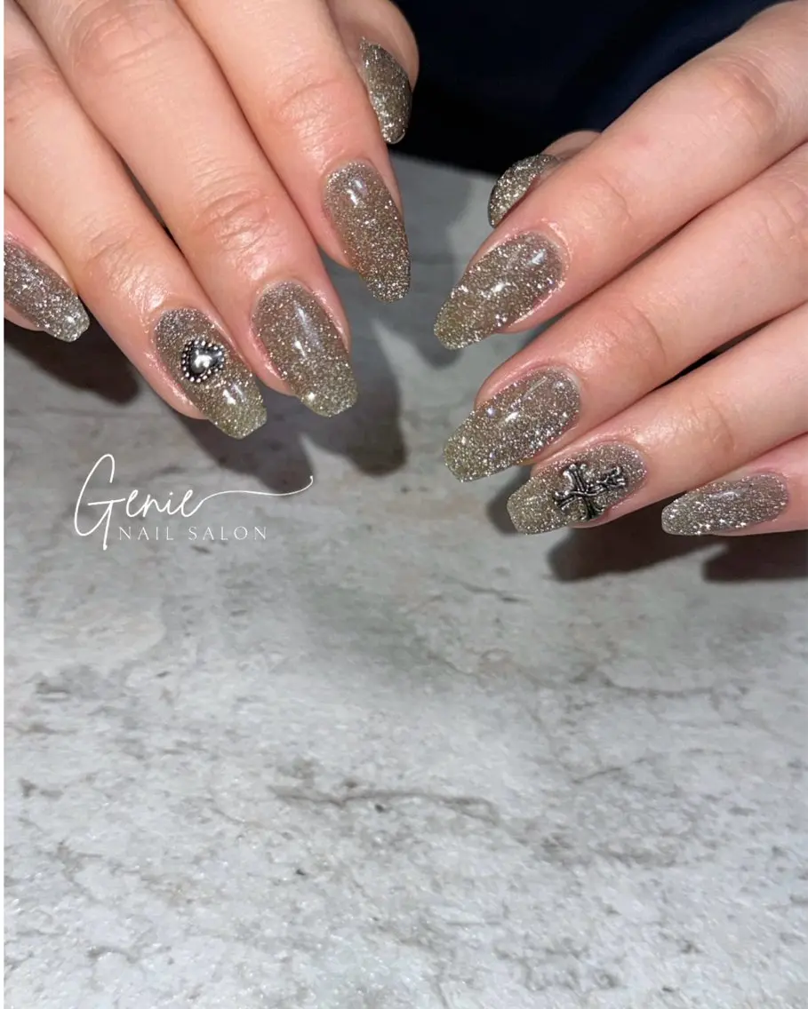 ネイル フラッシュネイル ハンドネイル Nail salon Genieのネイルデザイン