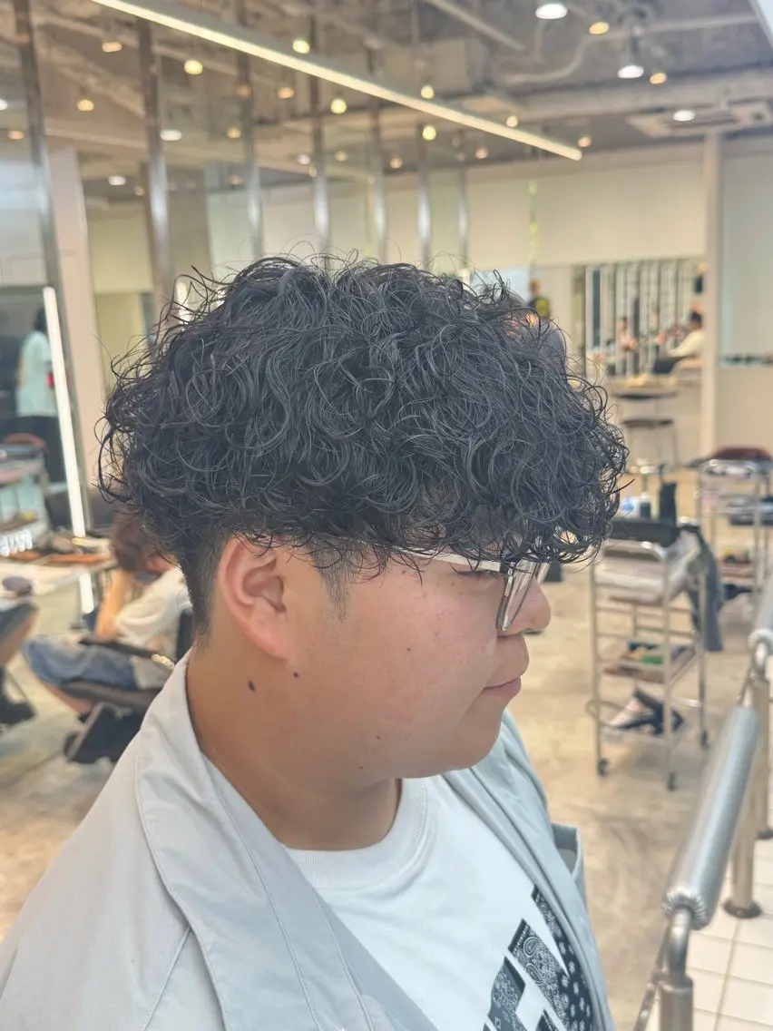 ショート パーマ カット パーマ fifth 児玉達哉 当日予約🙆のヘアスタイル