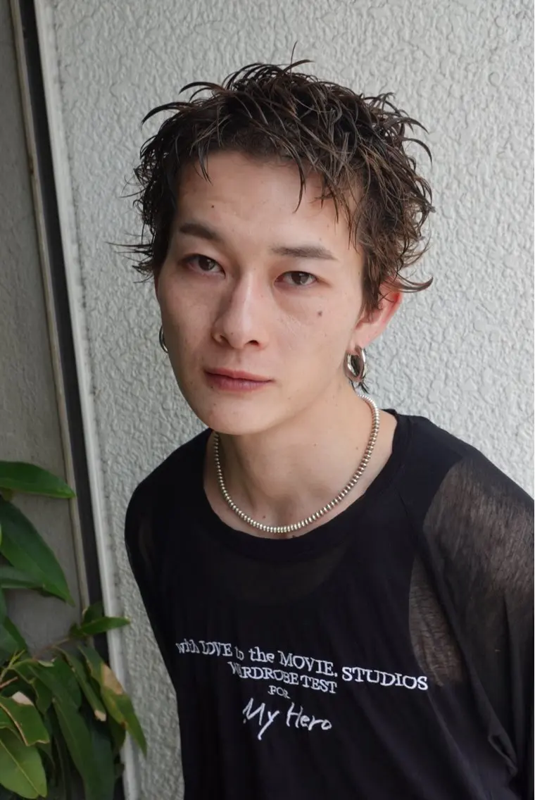 パーマ メンズ メンズパーマ カット パーマ トリートメント 石田俊介 メンズカット•パーマのヘアスタイル