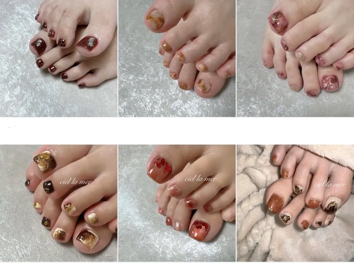 フットネイル定額デザイン🐾campaign nail❤︎平日限定価格🌿ご新規様は他店オフ無料✨お得に可愛くなれます！の写真