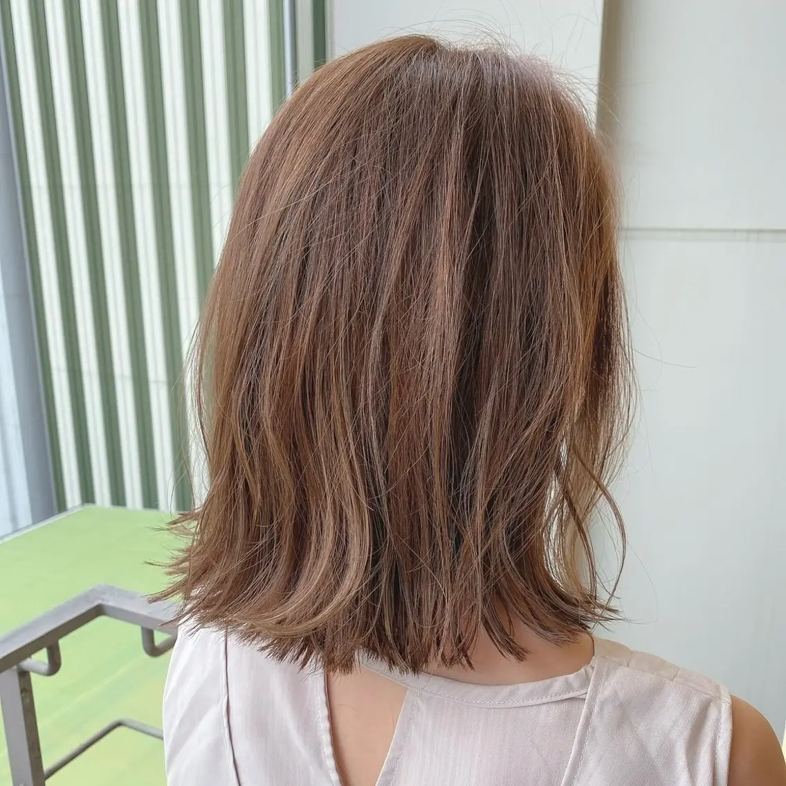 セミロング ヘアカラー トリートメント モデル様募集中 ／まひろ🦋のヘアスタイル