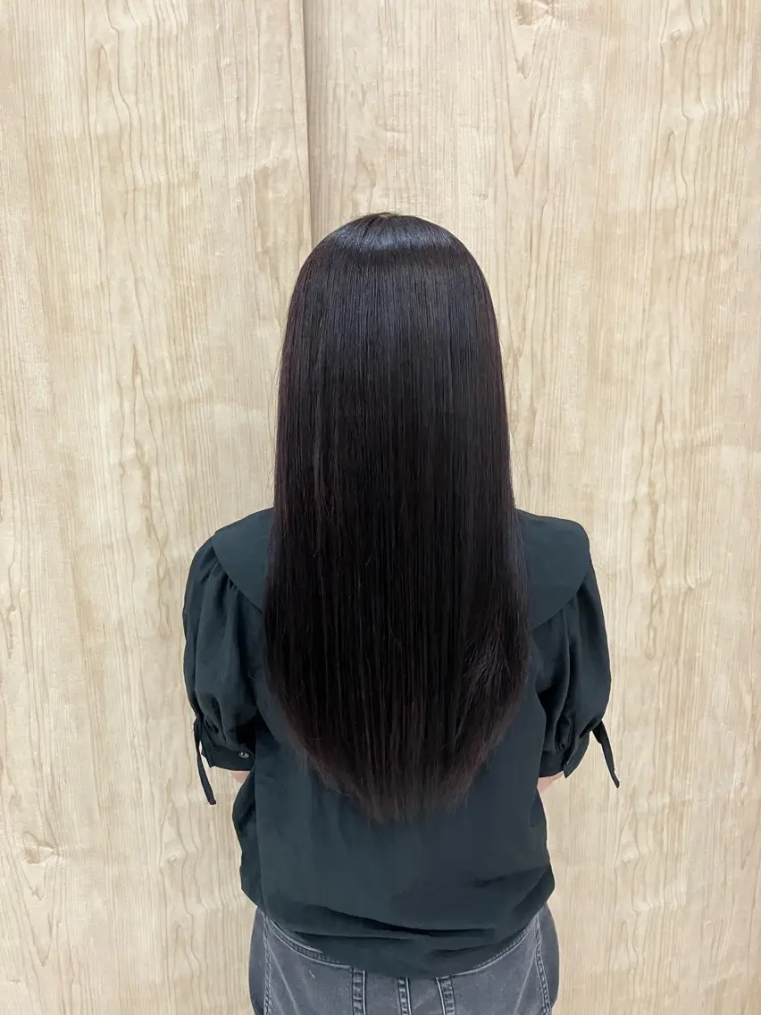 カラー バイオレットカラー 初めてでも安心🌿 吉澤インナーカラーのヘアスタイル